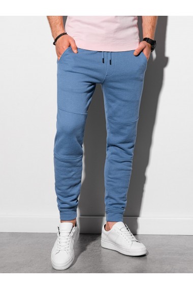 Pantaloni Level Up barbati P987 - albastru
