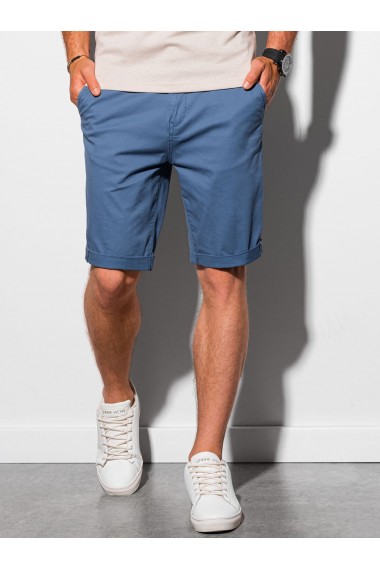 Pantaloni scurti premium barbati W243 - albastru