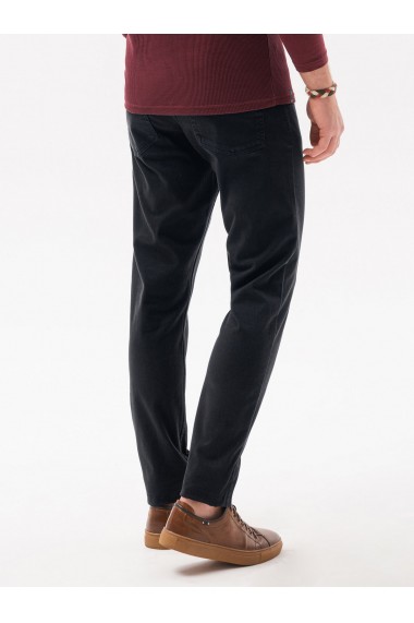 Pantaloni chinos barbati P1059 - negru