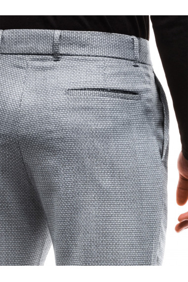 Pantaloni chino barbati P869 - gri