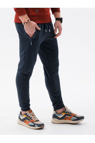 Pantaloni sport pentru barbati P902 - bleumarin