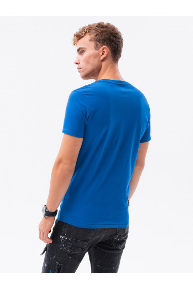 Tricou simplu barbati S1370 - albastru