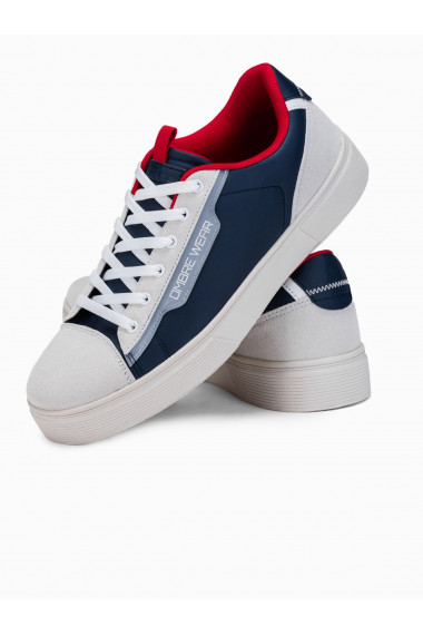 Pantofi sport sport casual barbati T366 - albastru inchis
