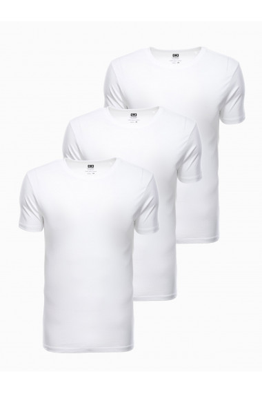 Tricou simplu pentru barbati - alb 3-pack Z30 V10