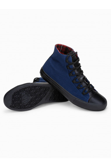 Pantofi sport casual pentru barbati - bleumarin T378