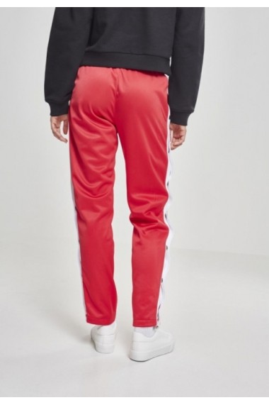 Pantaloni de trening cu nasturi pentru Femei foc-rosu Urban Classics
