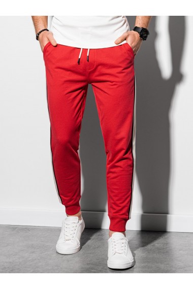 Pantaloni barbati P951 - rosu