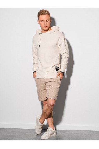 Men s hooded sweatshirt B1187 - white