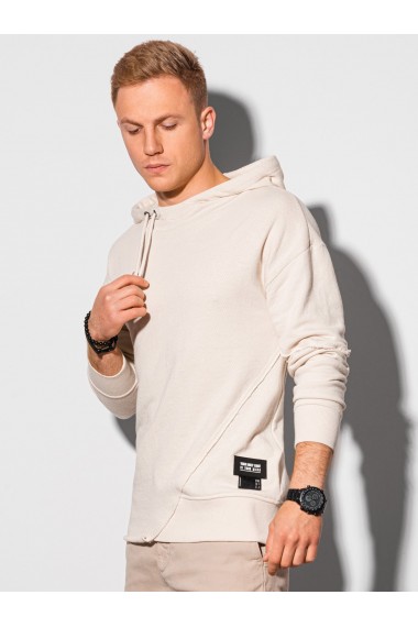 Men s hooded sweatshirt B1187 - white