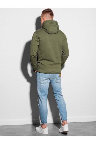 Men s hooded sweatshirt B1154 - khaki