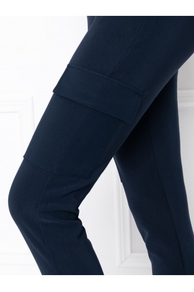 Pantaloni femei PLR006 - bleumarin