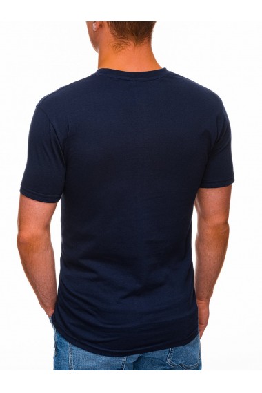 Tricou barbati S1431 - bleumarin