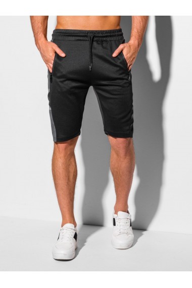 Pantaloni scurti barbati - W324 - negru