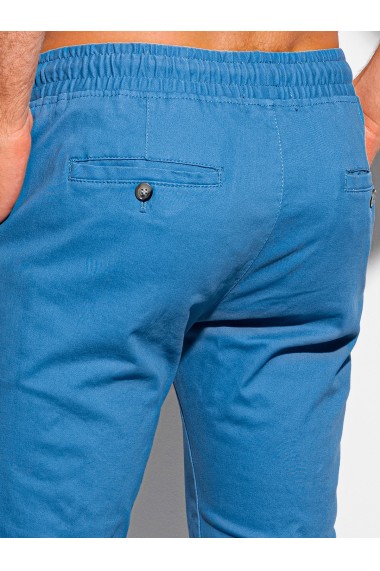 Pantaloni joggers barbati P1091 - albastru