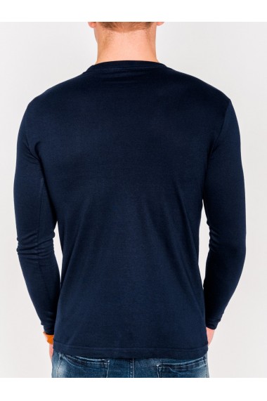 Bluza simpla cu maneca lunga barbati L59 - bleumarin
