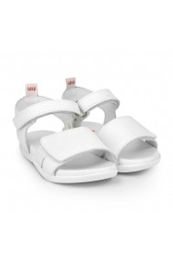 Sandale Fete BIBI Baby Soft Alb Velcro