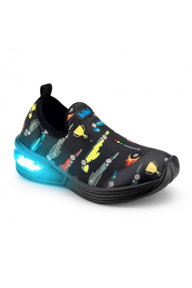 Pantofi Baieti LED Bibi Space Wave 2.0 Race