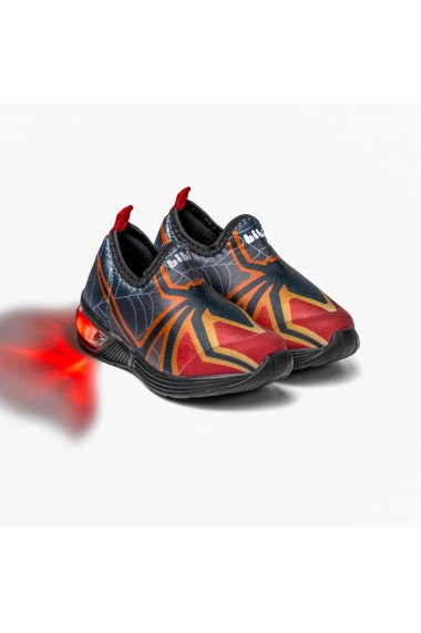 Pantofi Baieti LED Bibi Space Wave 2.0 New Spider
