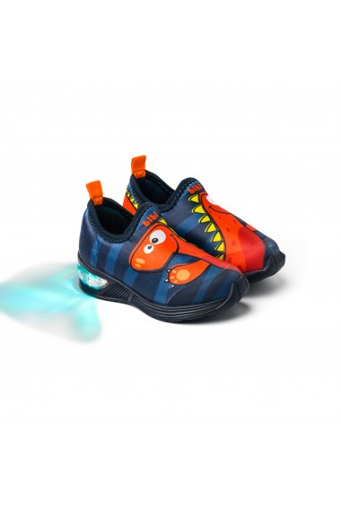 Pantofi Fete LED Bibi Space Wave 2.0 Monsters