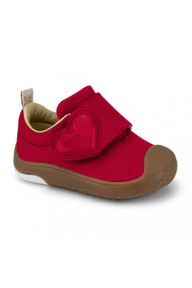 Pantofi Fete Bibi Prewalker Red Heart