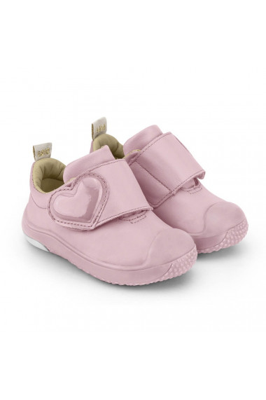 Pantofi Fete Bibi Prewalker Pink Heart