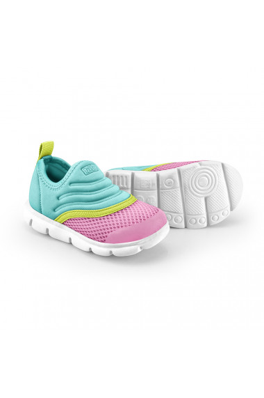 Pantofi Sport Fete Bibi Energy New II Pink/Turqoise
