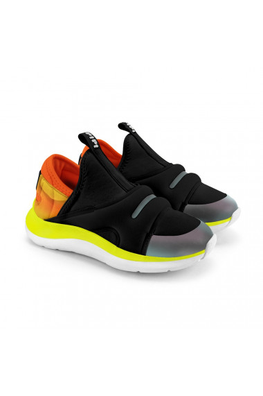 Pantofi Sport Unisex Bibi Faster Black/Orange