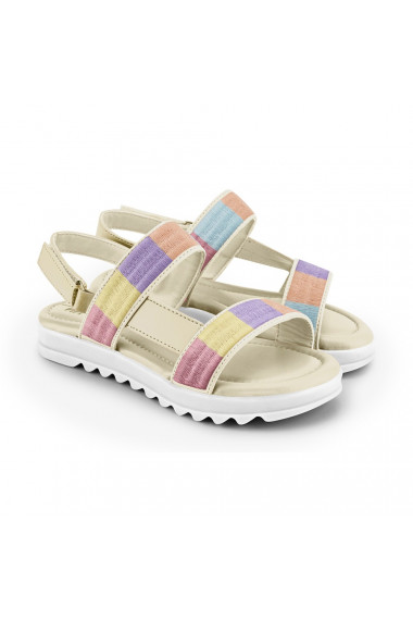 Sandale Fete Bibi Flat Form II Pastel