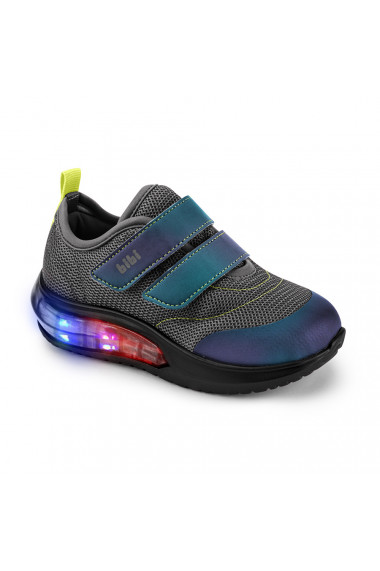 Pantofi Baieti Bibi Space Wave 3.0 Holografic