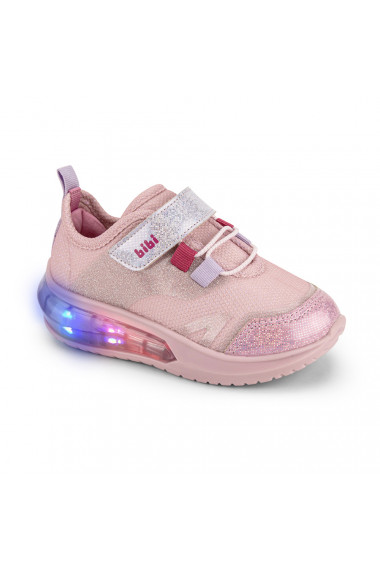 Pantofi Fete Bibi Space Wave 3.0 Pink Glitter