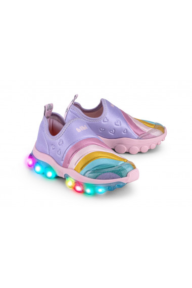 Pantofi Sport LED Bibi Roller Celebration 2.0 Rainbow