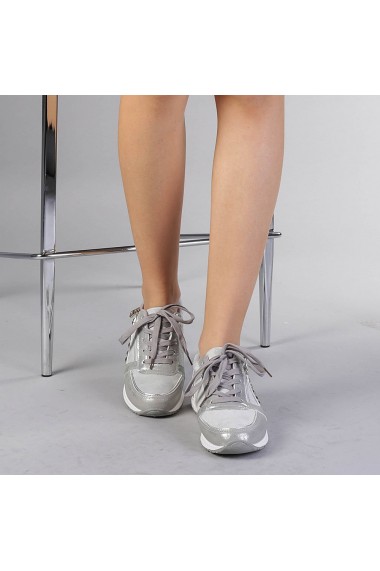 Pantofi sport dama Ressie argintii