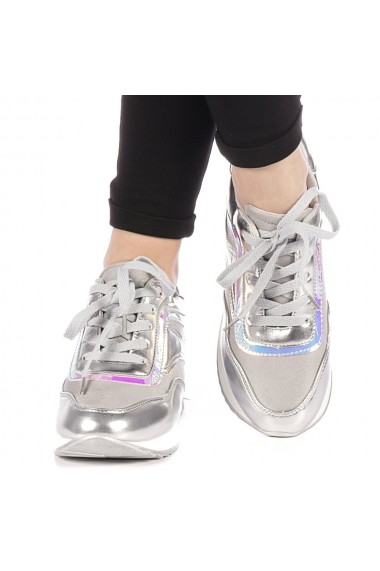 Pantofi sport dama Peachy argintii