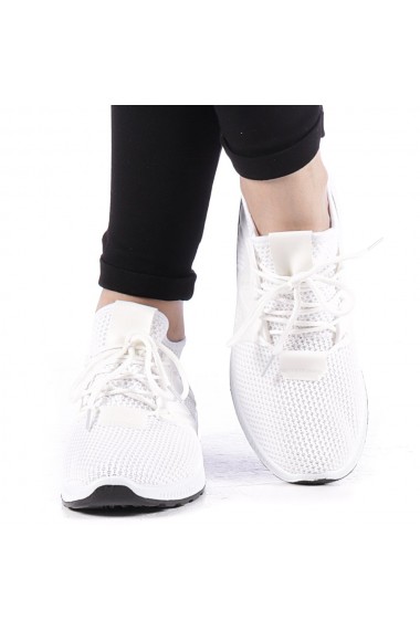 Pantofi sport dama Hemana albi