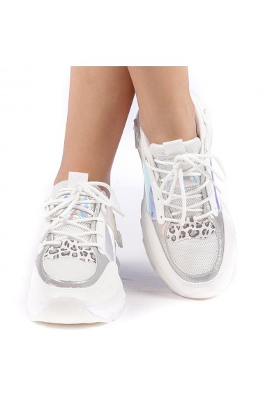 Pantofi sport dama Peregrina albi