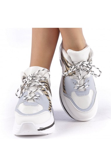 Pantofi sport dama Trania zebra