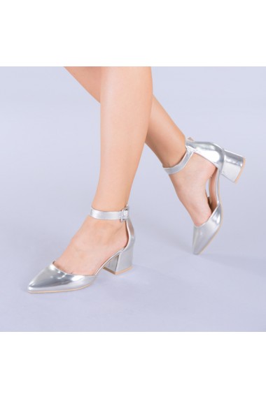 Pantofi dama Tunis argintii