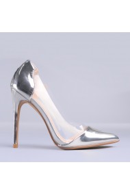 Pantofi dama Marlene argintii
