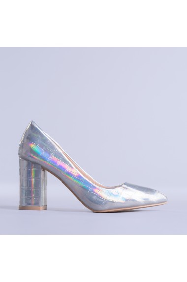 Pantofi dama Vera argintii