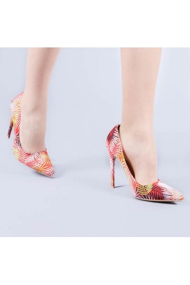 Pantofi stiletto Fathia rosii