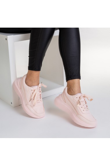 Pantofi sport dama Ynes roz