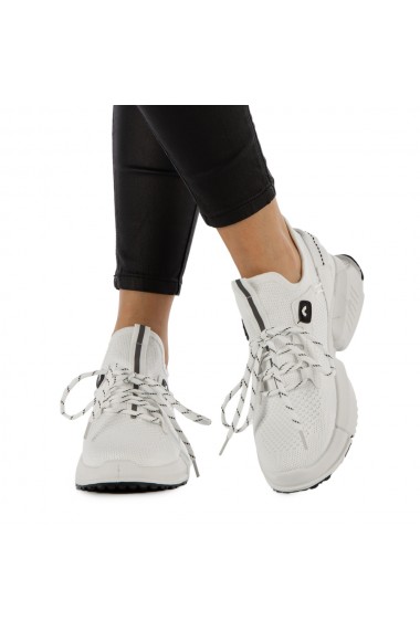 Pantofi sport dama Oriana albi