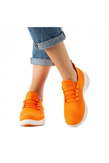 Pantofi sport dama Nash portocalii