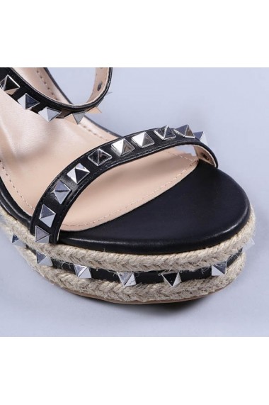 Sandale dama Devon negre