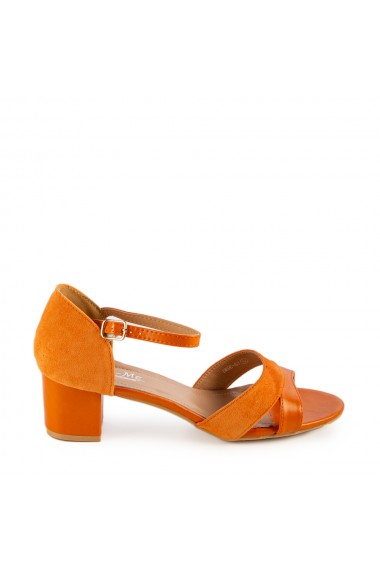 Sandale dama Andras portocalii