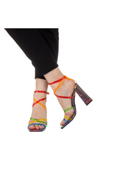 Sandale dama Kandy multicolor