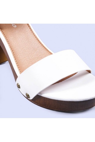 Sandale dama Alona albe