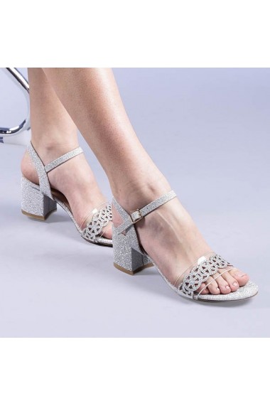 Sandale dama Calista argintii