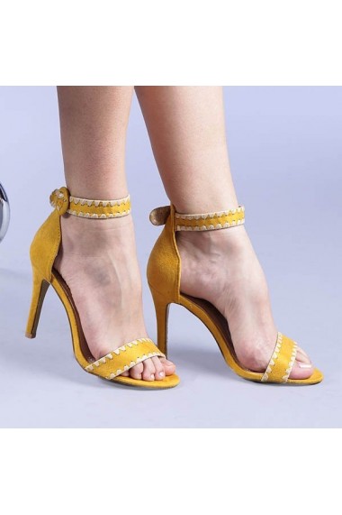 Sandale dama Usaghi galbene