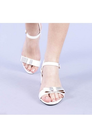 Sandale dama Anastacia albe